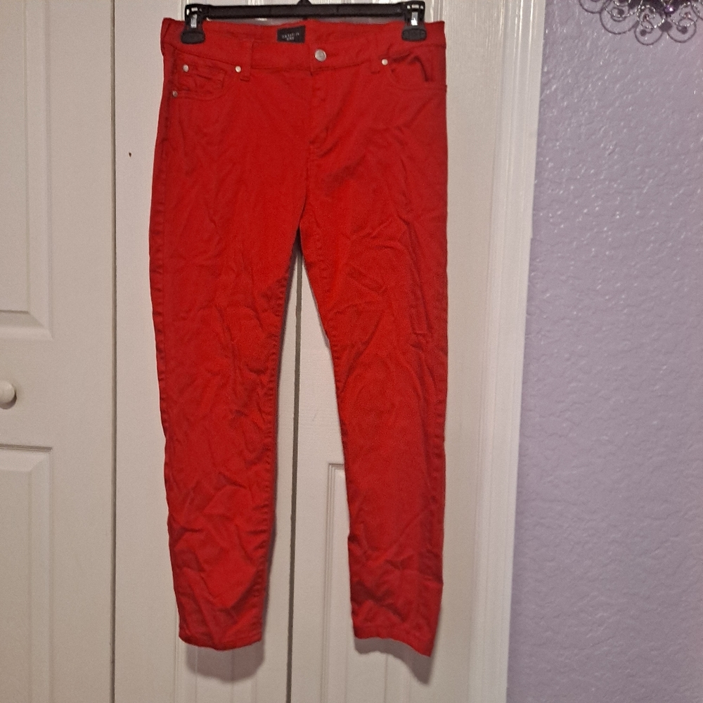 Red Jayden Skinny Jeans